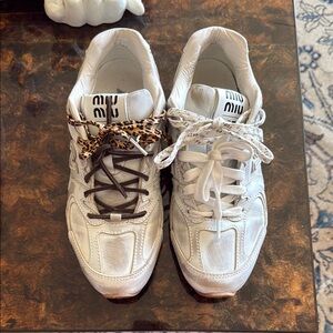 💋MiuMiu x New Balance NB530 Retro White Women's Sneakers